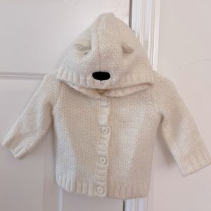 Gap infant bear knit sweater